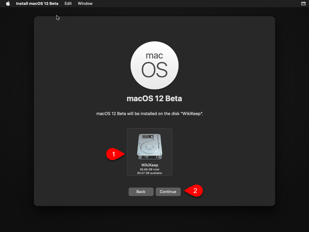 macos monterey not installing