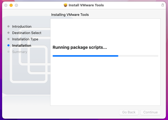 run vmtools mac