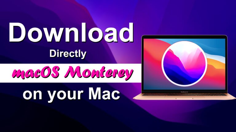 How to Directly Download macOS Monterey on Your Mac?