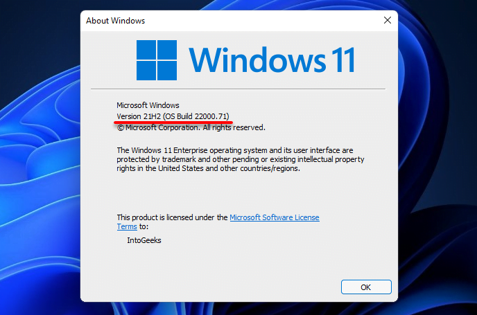 Windows 11 latest update