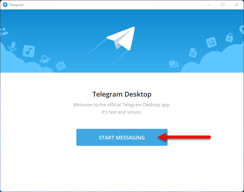 Open Telegram