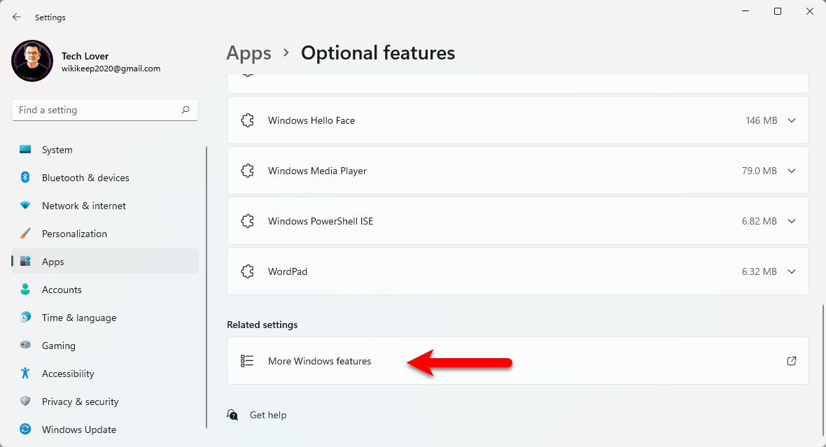 Related settings