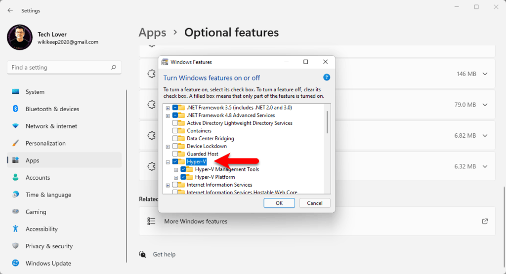 enable windows hyper v windows 7
