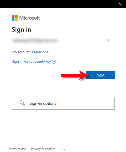 Microsoft email