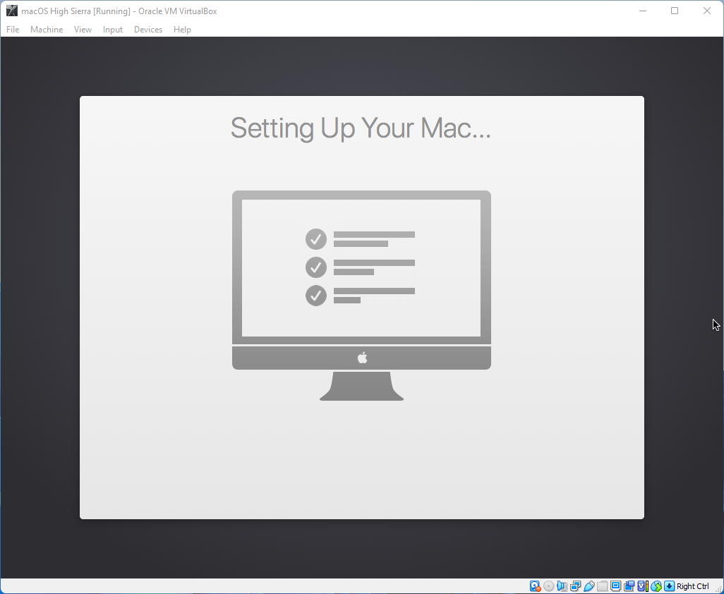 Setting up Mac