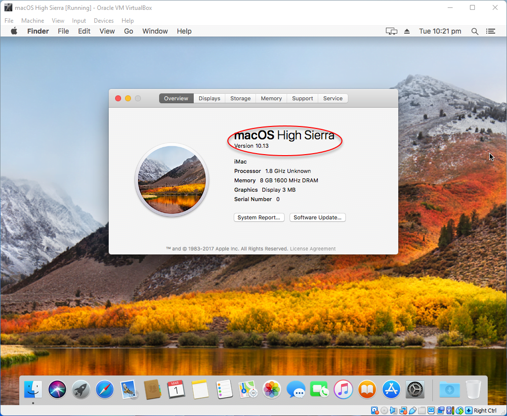 macOS High Sierra