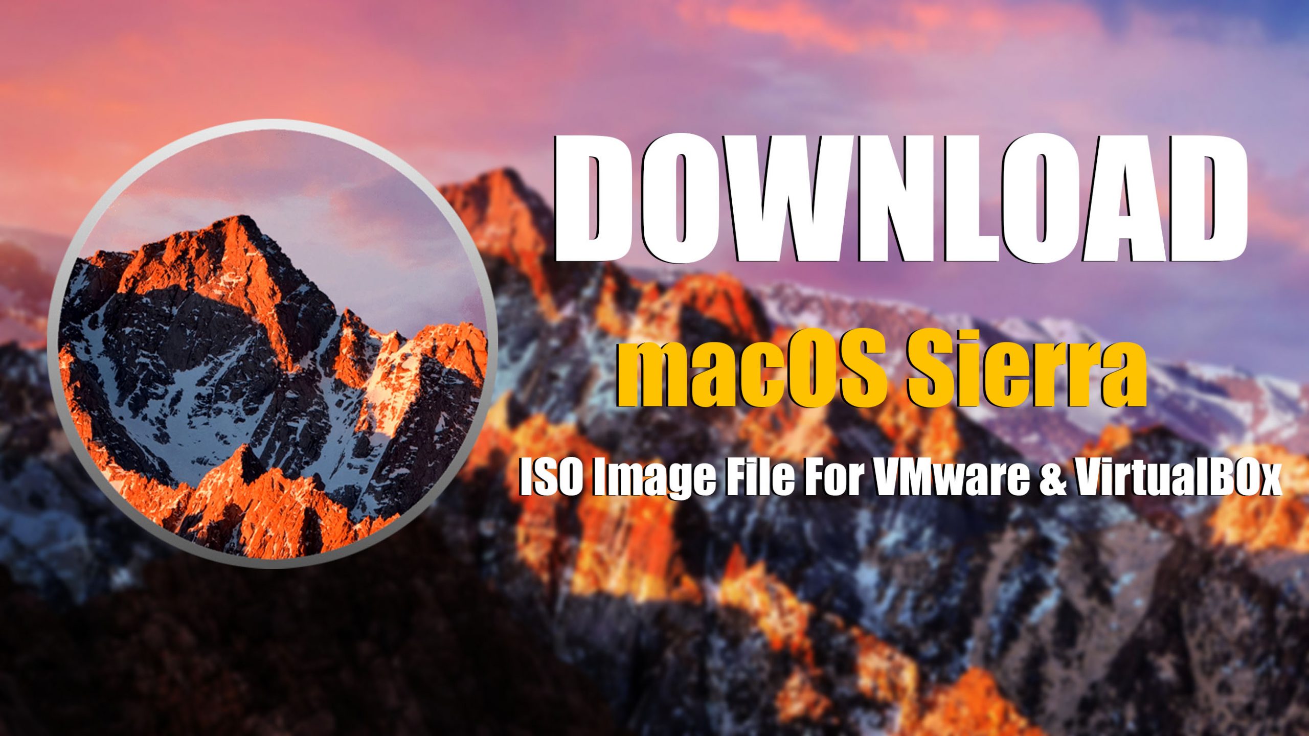 mac os sierra iso download for vmware workstation